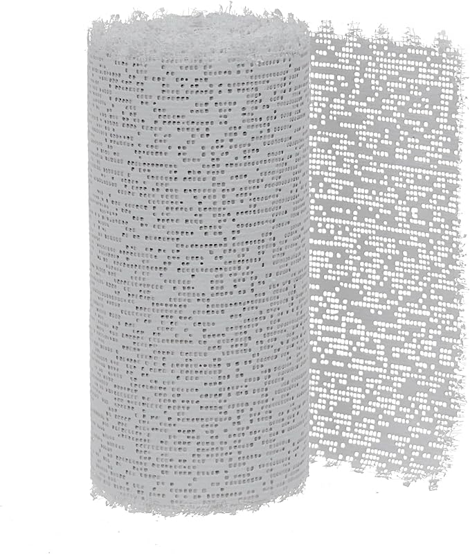 ZIIYAN 3 Pack Plaster Cloth Rolls for Hobby Crafts, Each Roll 6” x 180” Plaster Gauze Bandages for Paper Mache Paste Sculptures, Belly Casting, Mask Making, Body Molds and Arts Projects