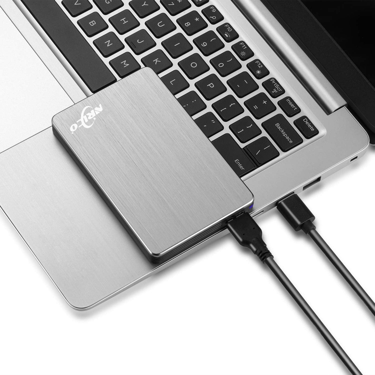 Nrico Portable External Hard Drive Usb 3.0 Hdd 2.5Inch Storage Compatible For Pc, Mac, Desktop,Ps4 (160Gb, Grey)