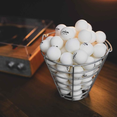 STIGA Tournament-Quality 3-Star Ping Pong Balls – 144 Bulk Pack (White) - Official Size and 40mm Weight – Ultimate Durability and High-Performance Table Tennis Balls