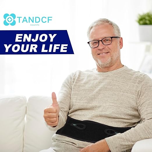 TANDCF Back Brace for Lower Back Pain Relief with Pulley System,Lumbar Support Belt for Men & Women with Bionic Support System, Ergonomic Design and Lightweight Skin Friendly Material (S)