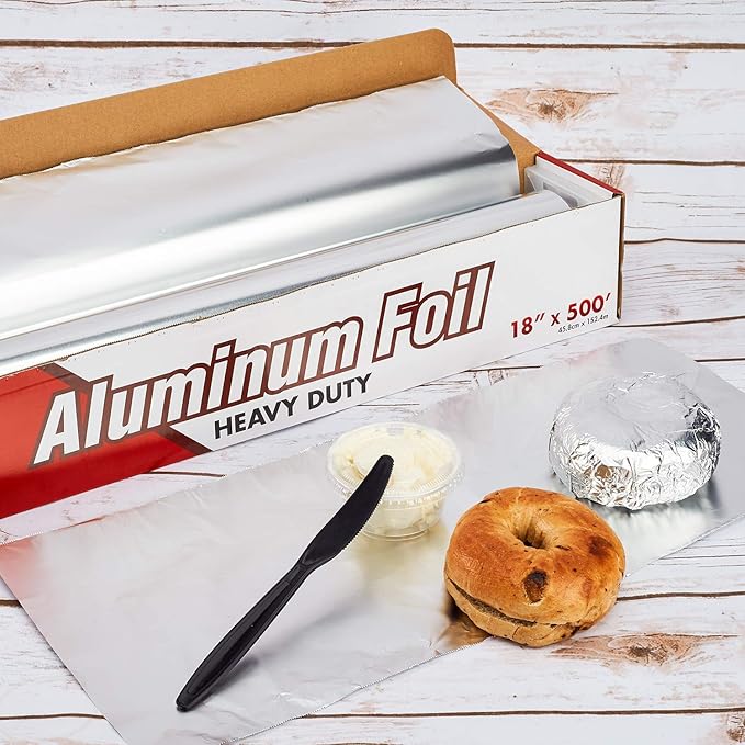 Karat FW-AFR206 18"x 500' Heavy Duty Aluminum Foil Roll - 1 Roll