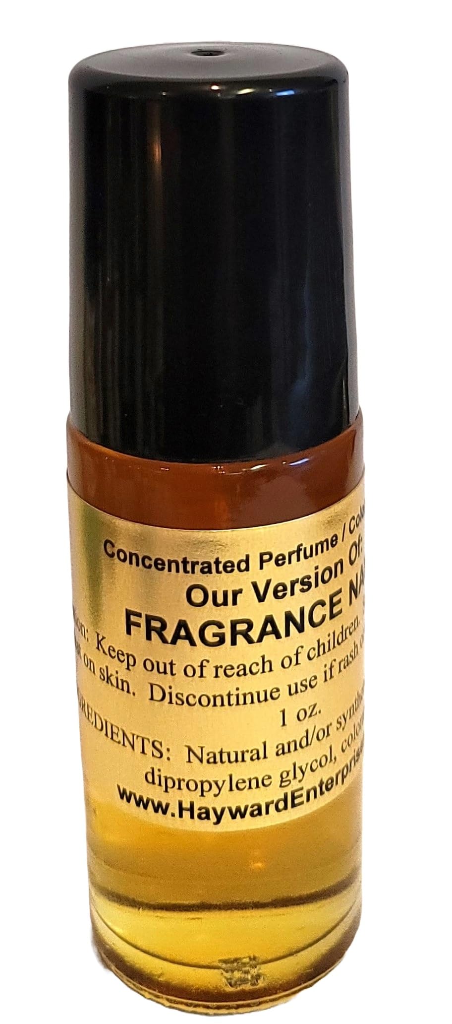 HYWD Enterprises Perfume Oil Comparable to YLANG GINGER for Men and Women, Eau de Parfum, 1 oz. (30ml) Glass Roll on