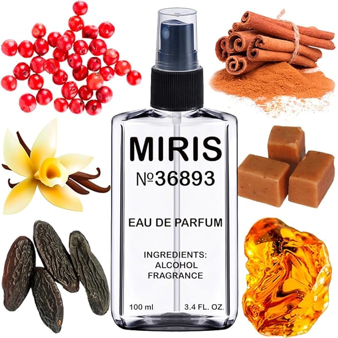 MIRIS No. 36893, Inspired by Strong With You Intens, Long-Lasting Eau de Parfum for Men, Spray 3.4 Fl Oz / 100 ml