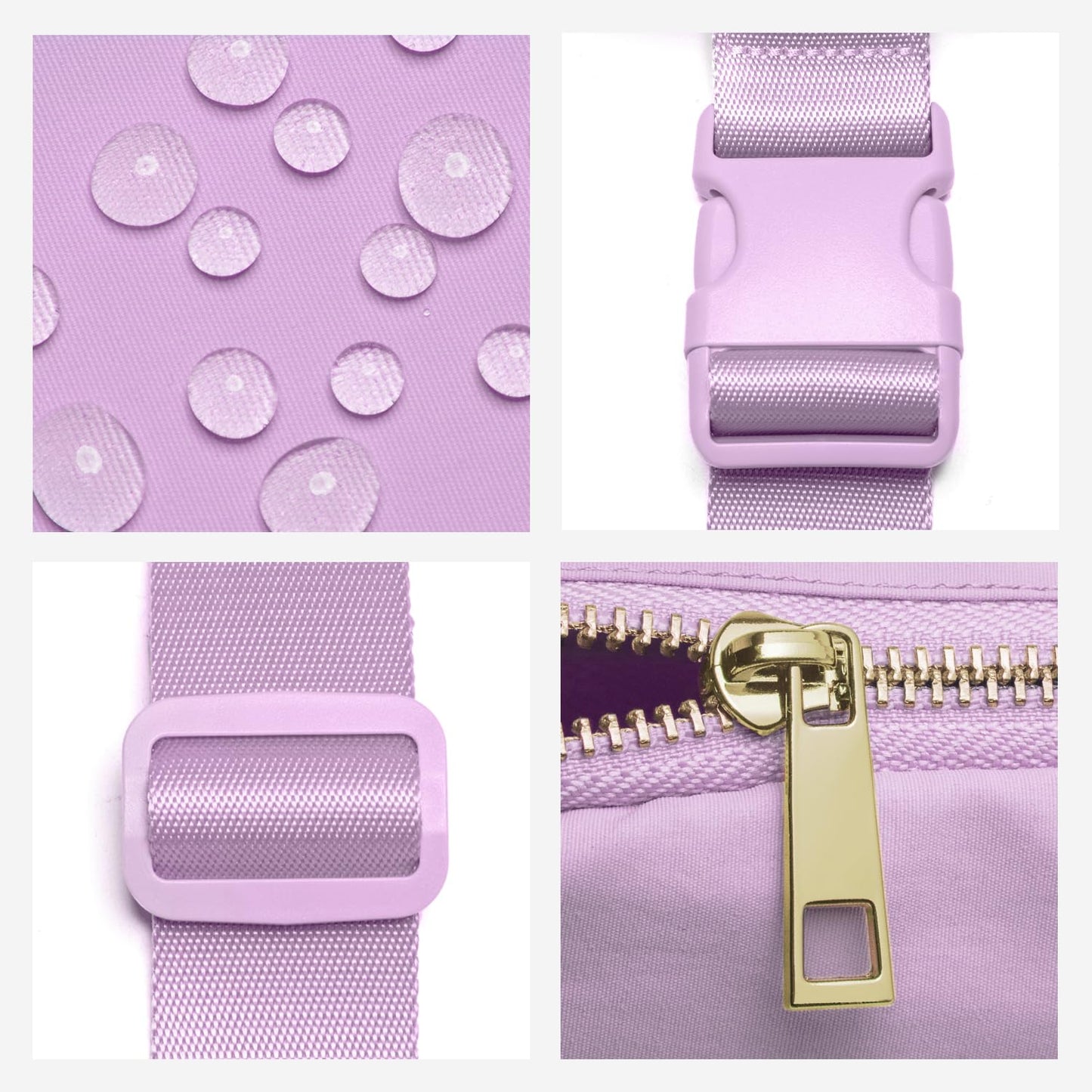 Gitus Gifts for 8 9 10 11 12 Year Old Girls Belt Bag Fanny Pack Crossbody Bags with Initial Letter Patch Cute Stuff Birthday Gifts for Teen Girls Women Personalized Trend Stuff (Lavender-E)