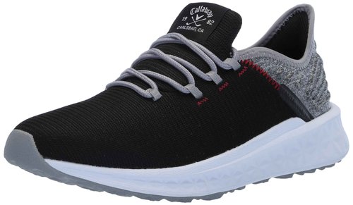 Callaway Men's Pacific SL Golf Shoe, 11 D, Black/Grey