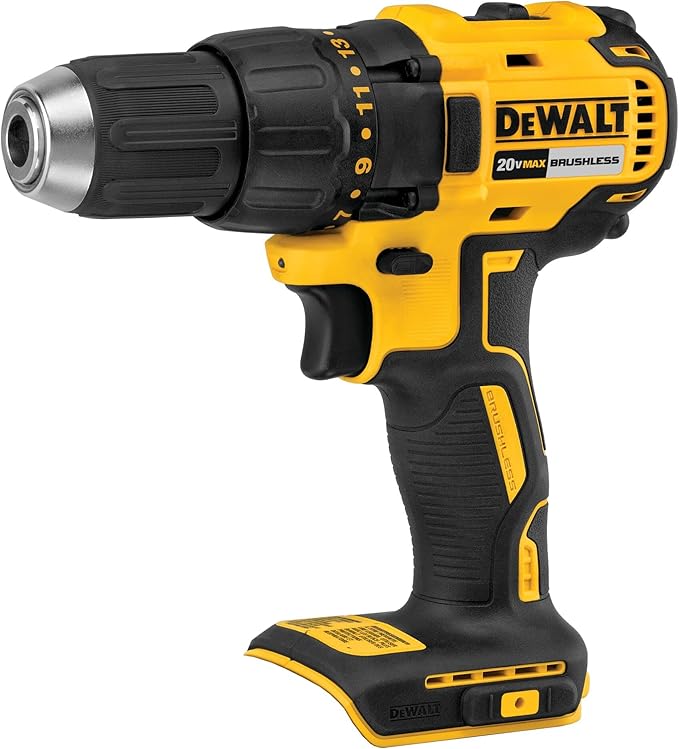 DEWALT 20V MAX Cordless Drill and Impact Driver, Power Drill Brushless 2-Tool Power Tool Combo Kit, Includes 2 Batteries, Charger and Bag (DCK277D2)