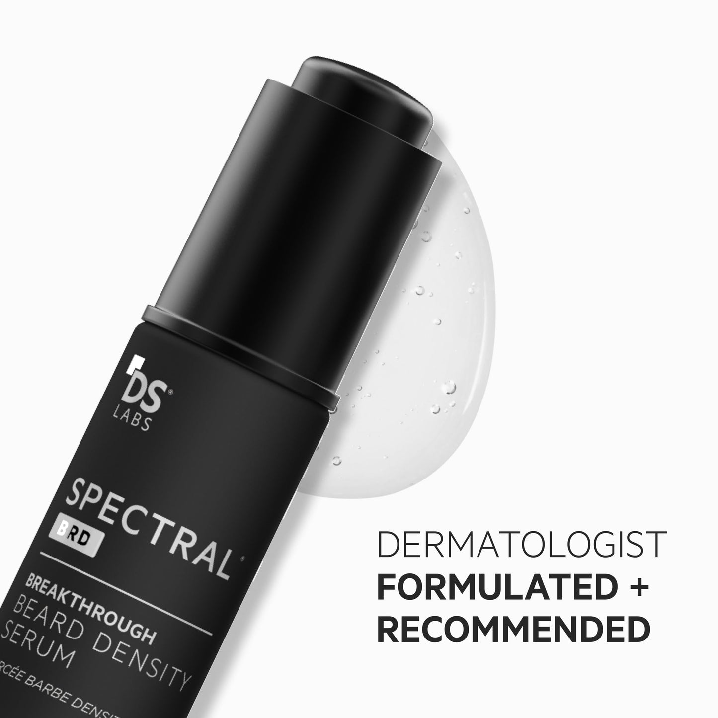 DS Labs Spectral.BRD Beard Conditioning Serum, 30mL - Supports Thicker, Fuller, Looking Facial Hair, With Nanoxidil, Biotin, Nia