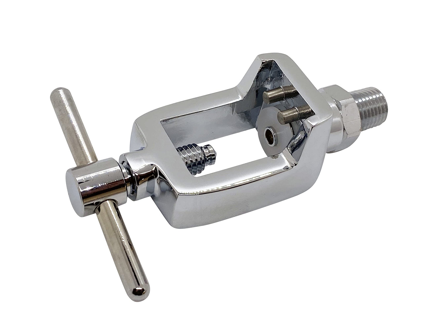 Preece Precision CGA870 Medical Oxygen Fill Yoke x 1/4" Male NPT for Filling Small Portable Oxygen Cylinders, T-Handle