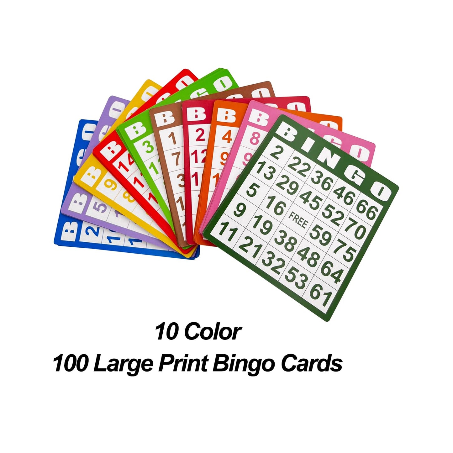 JUNWRROW Jumbo Bingo Game Set with 11" Wheel Cage,1000 Colorful Chips with a Bag,100 Mixed Cards,75 Calling Balls & Plactic Master Board,Bingo Storage Bag -Ideal for Large Group