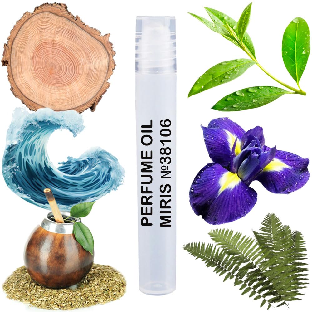 MIRIS No. 38106, Inspired by Whi Tea, Long-Lasting Perfume Oil for Women Roll-On, Rollerball 0.34 Fl Oz / 10 ml