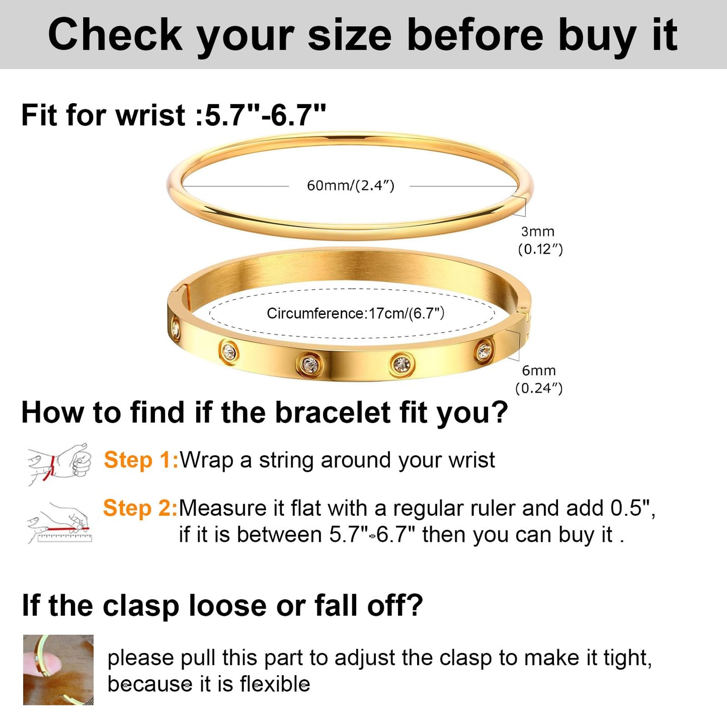 MPRAINBOW Gold Bracelets for Women, 2Pcs 18K Gold Plated Cubic Zirconia Bangle Crystal Friendship Bracelet Jewelry,Wedding Party Christmas Birthday Gifts for Her Girlfriend Sister Daughter
