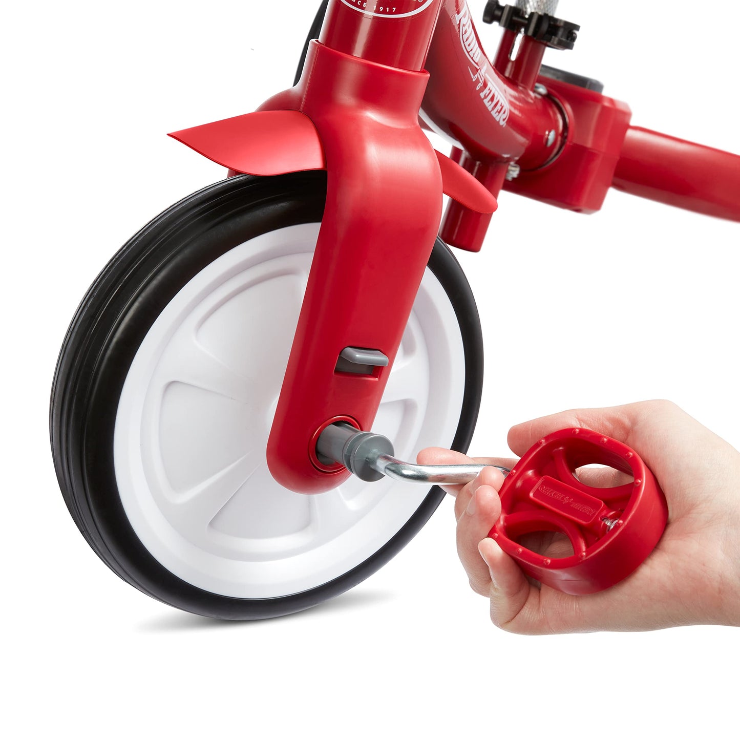 Toddler Bike, Kids Bike, Tricycle Toddler Toys for Ages 2-4, Baby Toy, Radio Flyer Triple Play Trike, for Ages 1-3 Years, Red