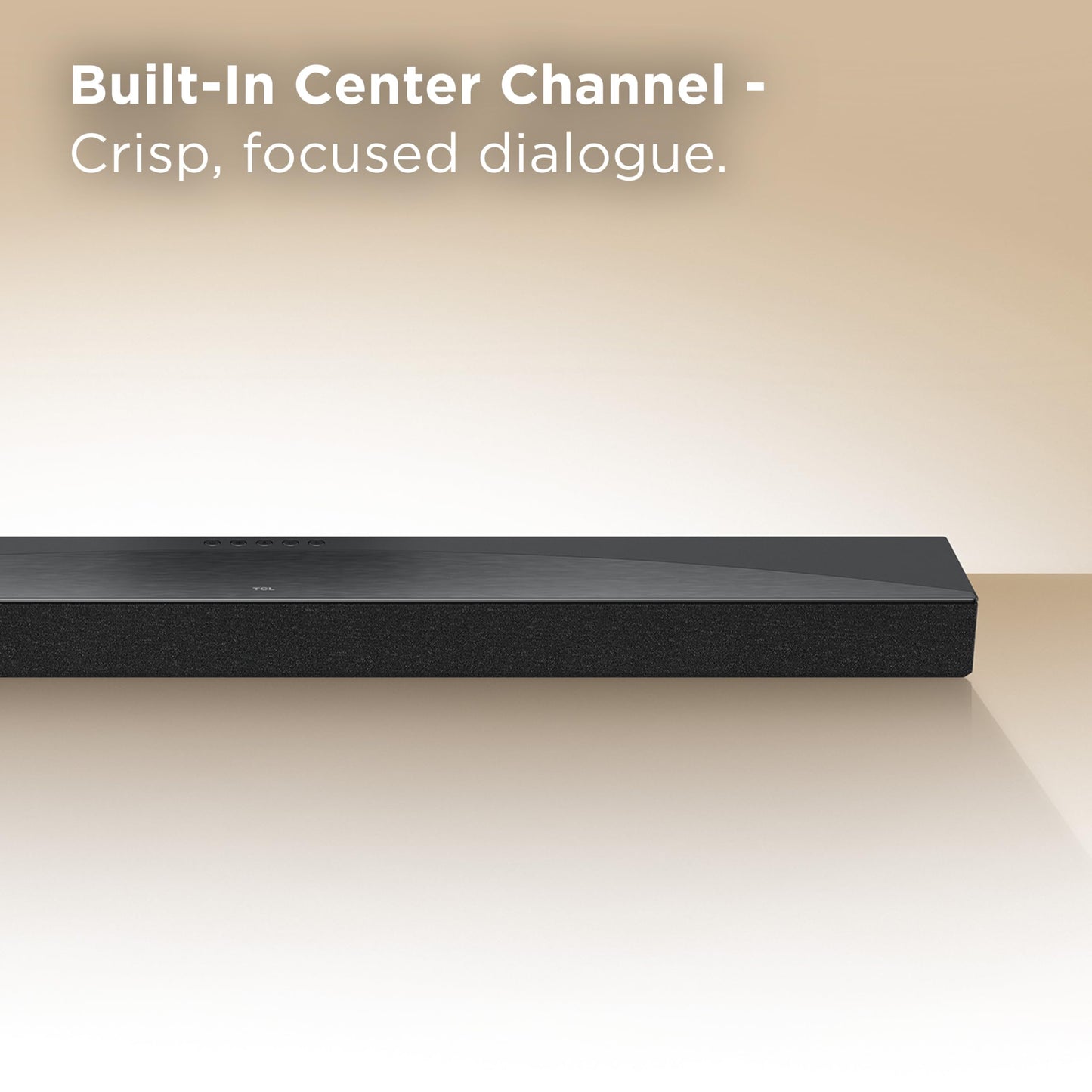 TCL Q65H 5.1 Surround Sound Bar with Wireless Subwoofer for Smart TV | Dolby Atmos DTS:X Calibration | 580W Power Bluetooth Home Theater Speaker with Bass | App Control & Remote Control | Latest Model