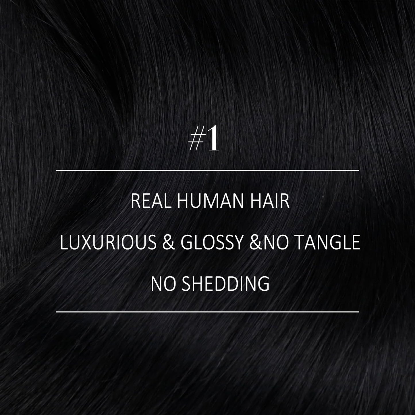 YoungSee Sew in Hair Extension Black Human Hair Weft Extensions Black Sew in Human Hair Extensions Natural Black Sew in Extensio