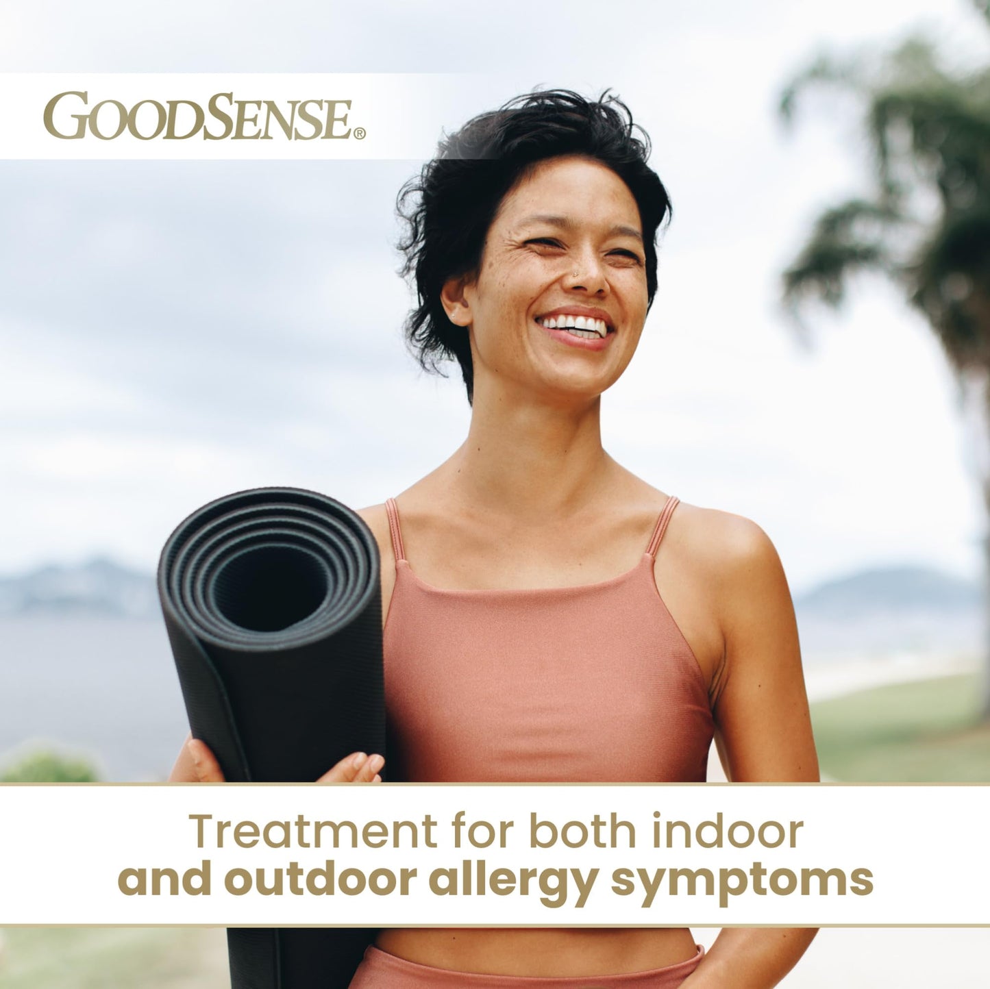 GoodSense 24 Hour Allergy Relief, Cetirizine Hydrochloride Tablets, 10 mg, Antihistamine
