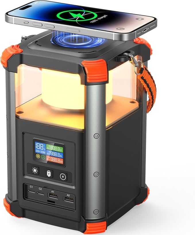 BLAVOR Portable Power Station, 236.8Wh/64,000mAh Outdoor Generator, 100W+65W USB C Two-Way Fast Charging Small Generator, ...