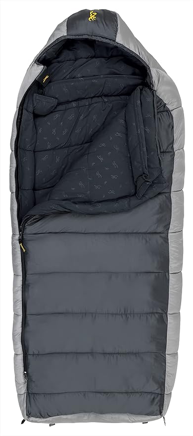 Browning McKinley 0° Sleeping Bag - Oversize Insulated Hooded Rectangle Made with Ripstop Outer and Brushed Polyester Line...