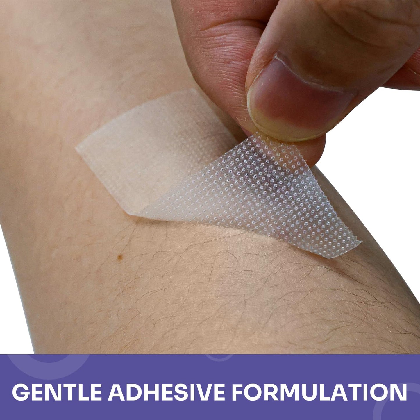Conkote Transparent Medical Tape 1" x 10 Yards, First Aid Adhesive Clear Surgical Bandage Tape for Wound Care, 12 Rolls