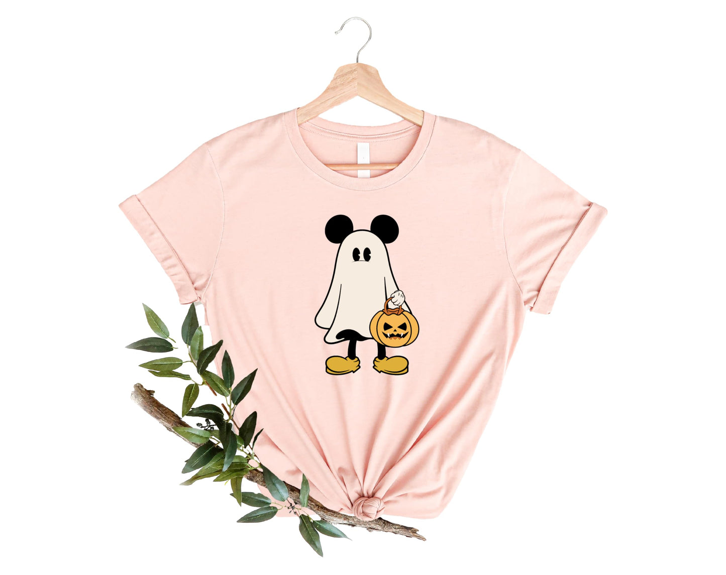 M.innie Halloween Couple T-Shirt, M.ickey Halloween Shirt, Halloween M.innie Sweatshirt, Matching Ghost Shirt, Family Matching Shirt, Couple Halloween Shirt (Shirt)