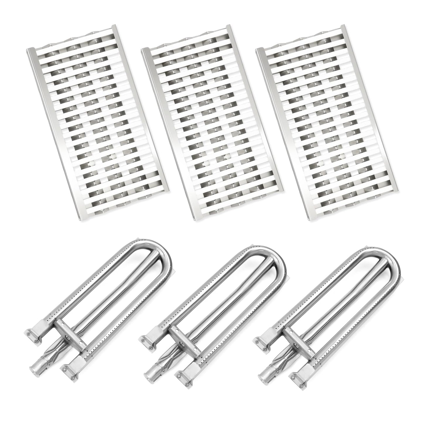 Meyafiny Ceramic Rod Radiant Tray for DCS Grill Parts Replacement Stainless Steel Grill Heat Plates Grill Burners Briquette Tray for 27DBQR, DCS36 BGB36-BQARL, DCS48 BGB48-BQARN, DCS27FS-BQR