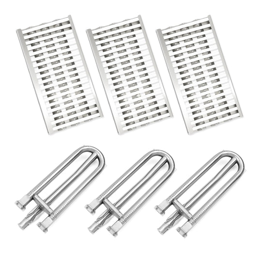 Meyafiny Ceramic Rod Radiant Tray for DCS Grill Parts Replacement Stainless Steel Grill Heat Plates Grill Burners Briquette Tray for 27DBQR, DCS36 BGB36-BQARL, DCS48 BGB48-BQARN, DCS27FS-BQR