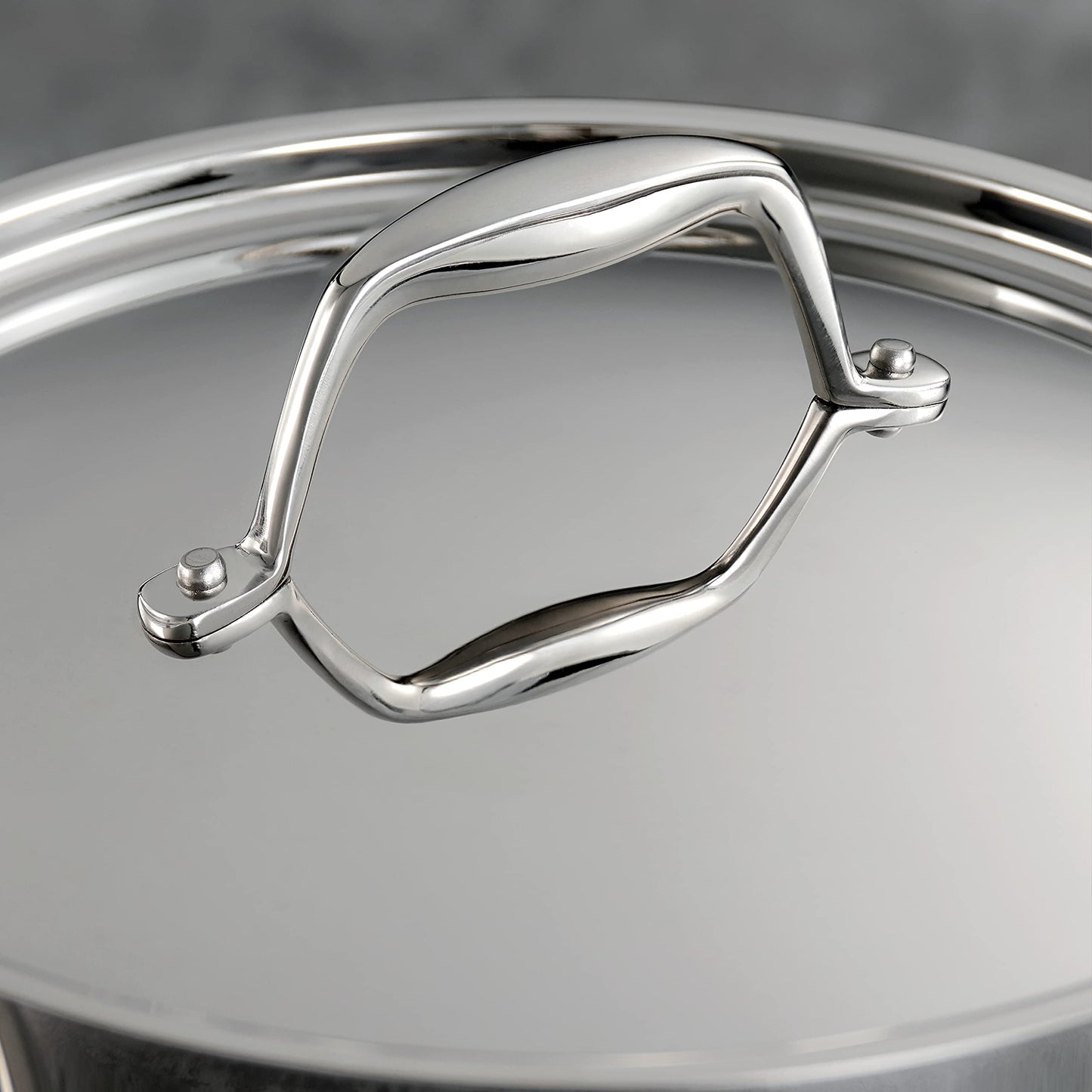 Tramontina Signature Tri-Ply Clad Stainless Steel 12-Piece Cookware Set with Lids, Pots and Pans Kitchen Set, Induction-Ready, Dishwasher-Safe, NSF-Certified, Made in Brazil