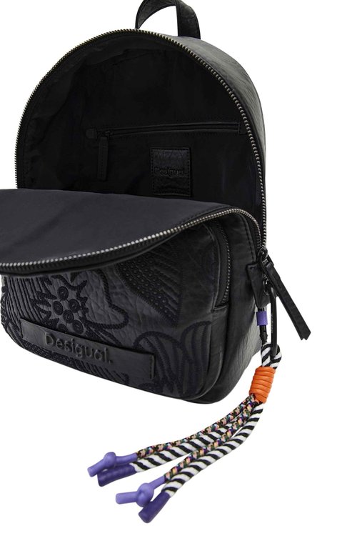 Desigual Small Floral Embroidery Backpack