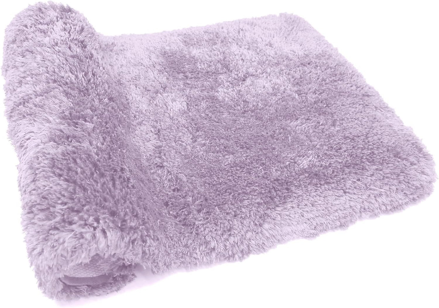 FIFU Bathroom Runner Rug 24" W x 60" L, Bath Mats for Bathroom, Bedroom & Kitchen, Non-Slip Rubber Latex Backing, Comfort & Soft Shower Bathmat & Carpet for Sink, Home & Hallways, Lavender