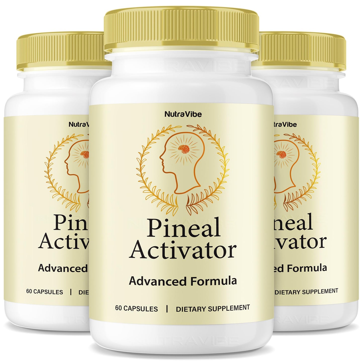 (3 Pack) Pineal Activator Capsules – Natural Pineal Gland Support for Clarity, Focus, Memory Sharpness and Restful Balance | PinealActivator Easy-to-Take Daily Pills, Original Formula (180 Capsules)