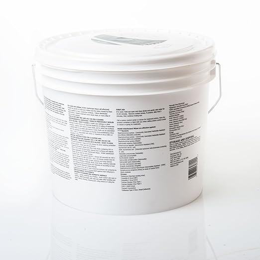 Monk Disinfectant Wipes One Step Cleaner, Disinfectant, Deodorizer & Sanitizer, 2 Buckets Packs containing 1600 Wipes, Perfect for Gyms, Fitness Clubs, Schools, Commercial Facilities