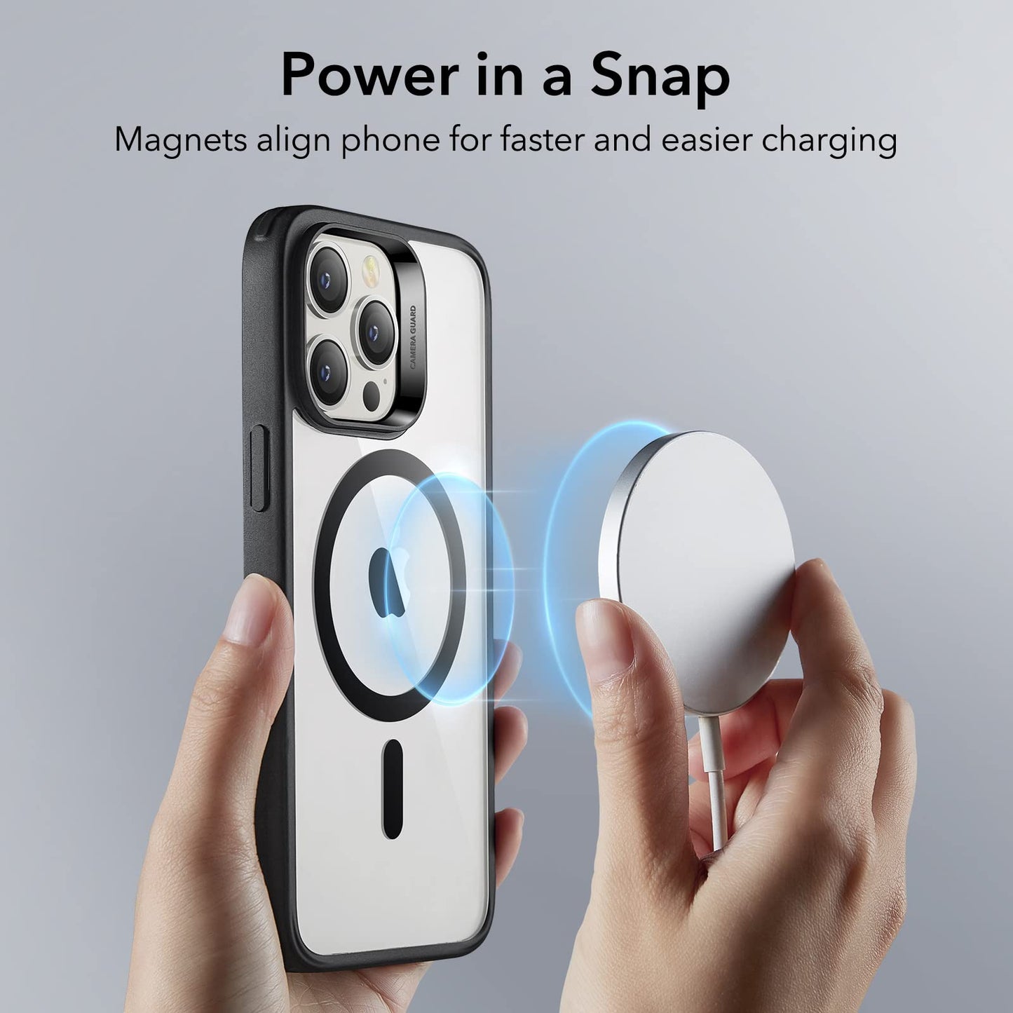 Esr For Iphone 14 Pro Case, Compatible With Magsafe, Shockproof Military-Grade Protection, Yellowing Resistant, Magnetic Phone C
