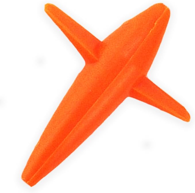5" Trolling Bird Lures, 10 Pcs Orange, for Offshore Big Game Fishing, Tuna Teaser Birds, Ideal for Tuna and Mahi Mahi