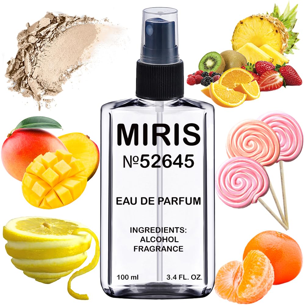 MIRIS No. 52645, Inspired by Al Rayhan, Long-Lasting Unisex Eau de Parfum for Women & Men, Spray 3.4 Fl Oz / 100 ml