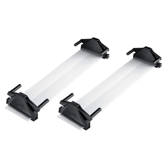 ASUS ABF01 ROG Bezel-Free Kit Universal Multi-Monitor Setup with Optical Micro-Structures Easy Assembly, Clear, (Set of 2)