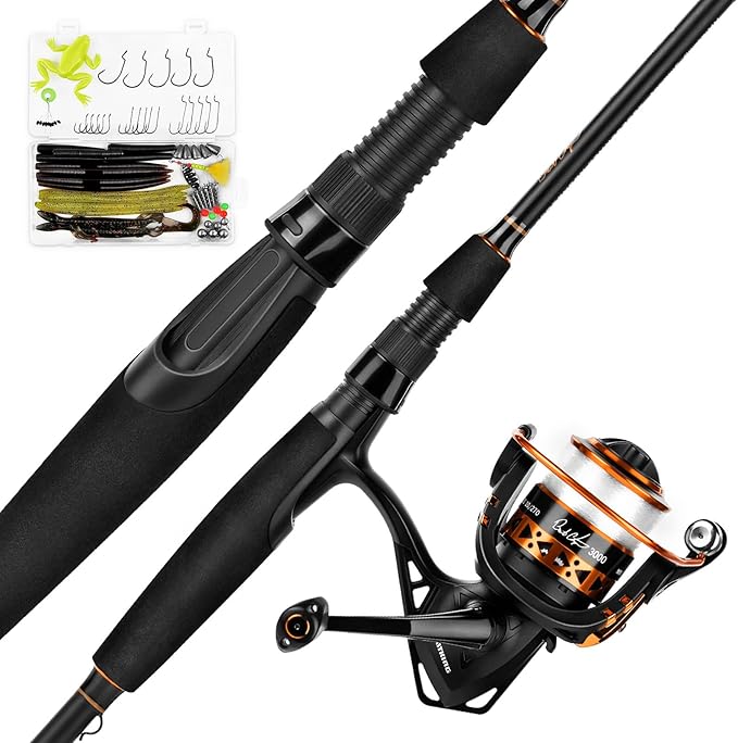 KastKing Brent Chapman Baitcasting Reel and Rod Combo, Tailored Tackle Kits, Pre-spooled Design, IM6 Graphite 2Pc Blanks, ...