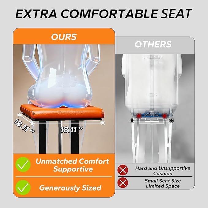 MediHoist Steel Electric Floor Lift Chair with Wheels and PU Cushion, Floor Lift for Elderly, 440 LBS Capacity, Seat Belts and Handrails, Suitable for Home Use