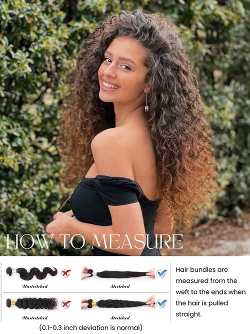 Anmetan 12A Brown Ombre Human Hair Bundles Water Wave 24 Inch, Chestnut Ombre Brown Wet n Wavy Single Bundle with Dark Roots 3 Tone Color #T1B/2/30 Thick Sew In Weave Remy Hair Keep Soft After Washes