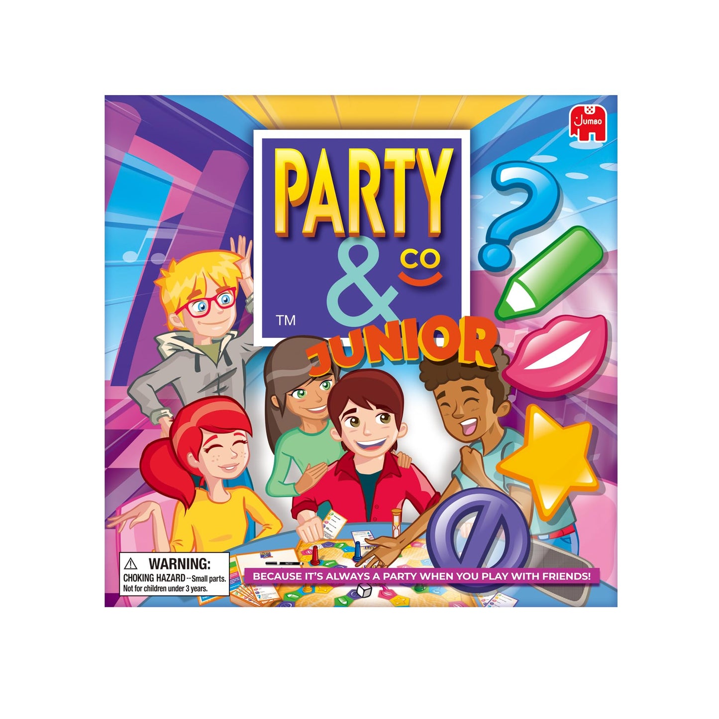 Party & Co. Junior - The Fun Packed Multi Challenge Multi Player Kids Game, +8yrs