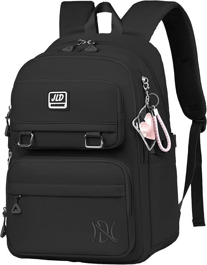 BASICPOWER School Backpack for Girls Boys, Laptop Backpack Middle High School Student Bookbag for Teens