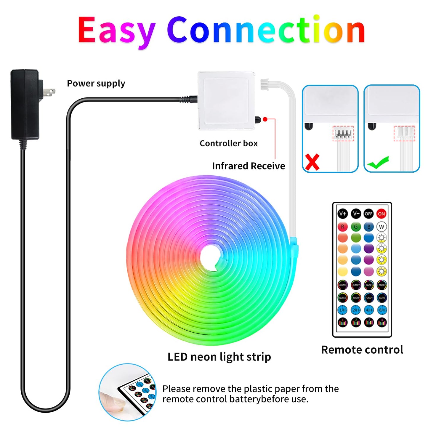 segrass 66Ft Neon Rope Lights,Flexible Led Rope Light Control with App/Remote,Multiple Modes Rope Lights,IP65 Outdoor RGB Led Neon Light Waterproof,Music Sync Gaming Led Neon Light Strip for Bedroom