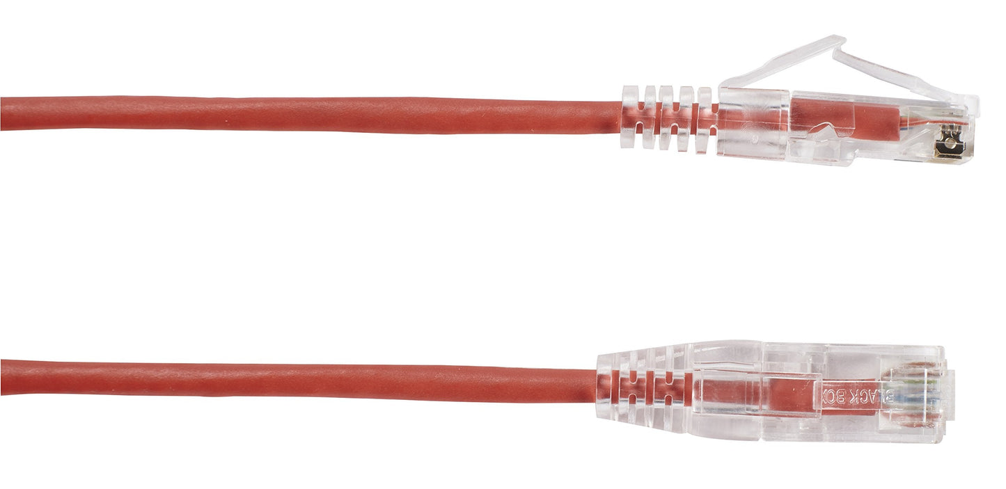 Black Box Cat6 250-Mhz 28Awg Snagless Patch Cable Utp Cm Pvc Rj45 Rd 3Ft