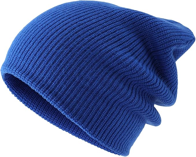 Connectyle Classic Double Layer Knit Beanie Hat Warm Thick Acrylic Winter Hats Daily Cuffed Beanies Watch Hat for Men Women