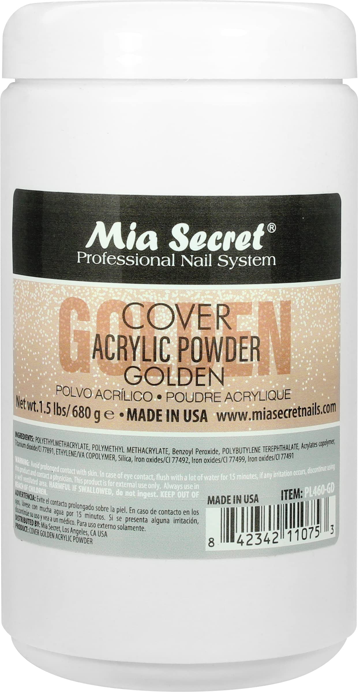 Cover Golden Mia Secret Acrylic Powder (1.5 lbs)