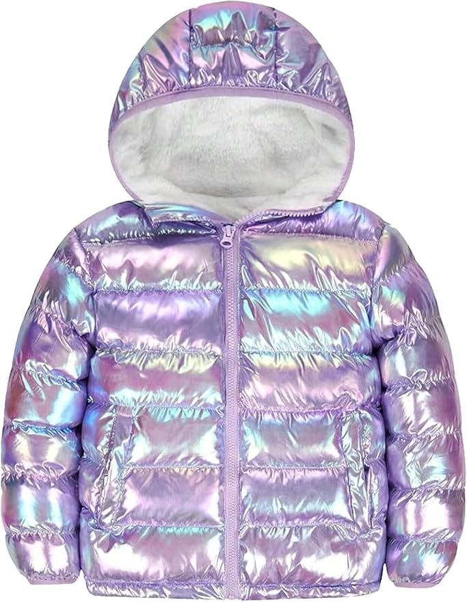 Boys and Girls Winter Coat,Winter Jackets Water-Resistant Packable Hooded Puffer Jacket