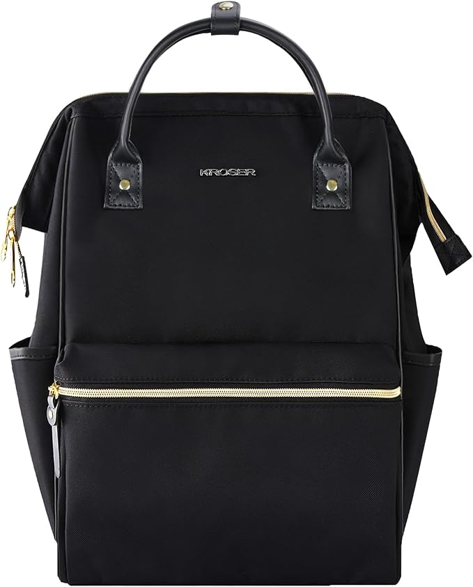 KROSER Laptop Backpack 17" Stylish Backpack Water Repellent College Casual Daypack with USB Port Travel Business Work Bag ...