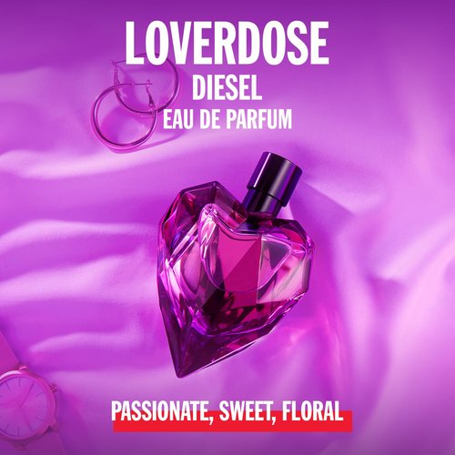 Diesel Loverdose Eau De Parfum Spray Perfume For Women, 1.7 Fl. Oz.