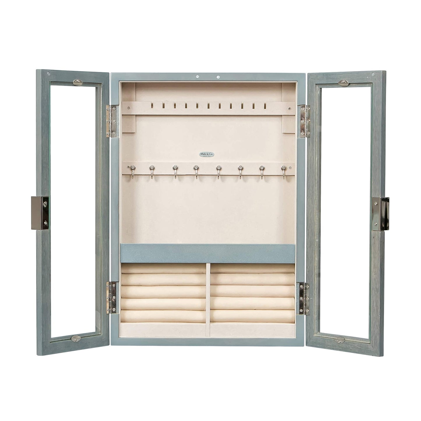Mele and Co Leia Hanging Jewelry Cabinet