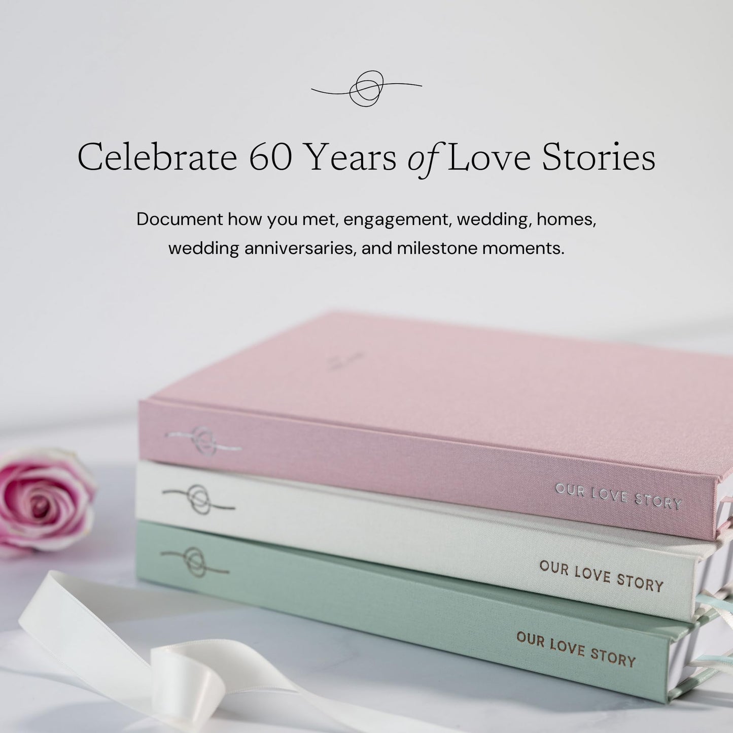 Anniversary Journal: Our Love Story – A Keepsake for Couples to Capture the Evolution of Your Love Story, Wedding Memory Book, Couples Journal, & Anniversary Scrapbook - Wedding Registry Gift & Paper