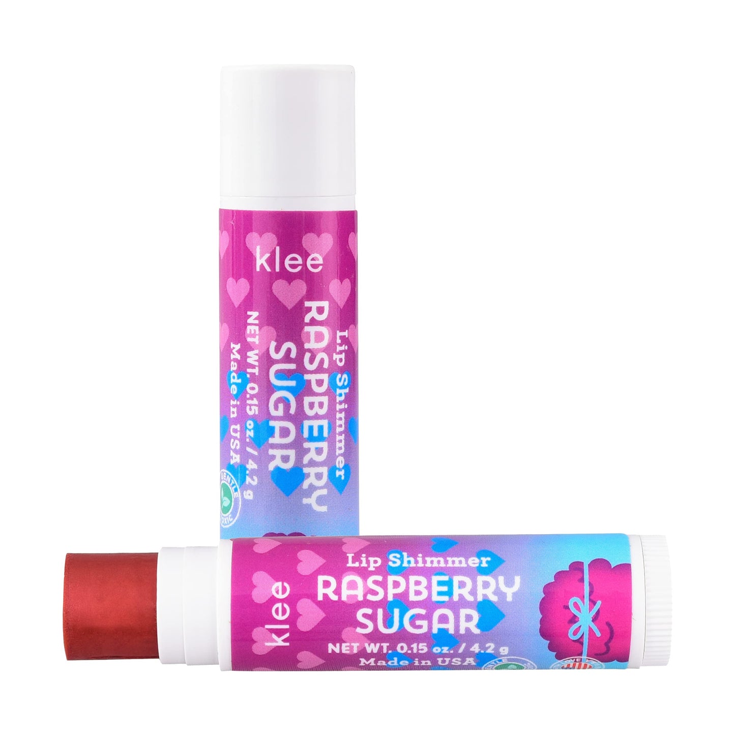 Klee Naturals Makeup Kit with Eye Shadow, Blush, Glitter Gel and Lip Shimmer. Kid-Friendly and Non-Toxic. Made in USA. (Whirl With It)