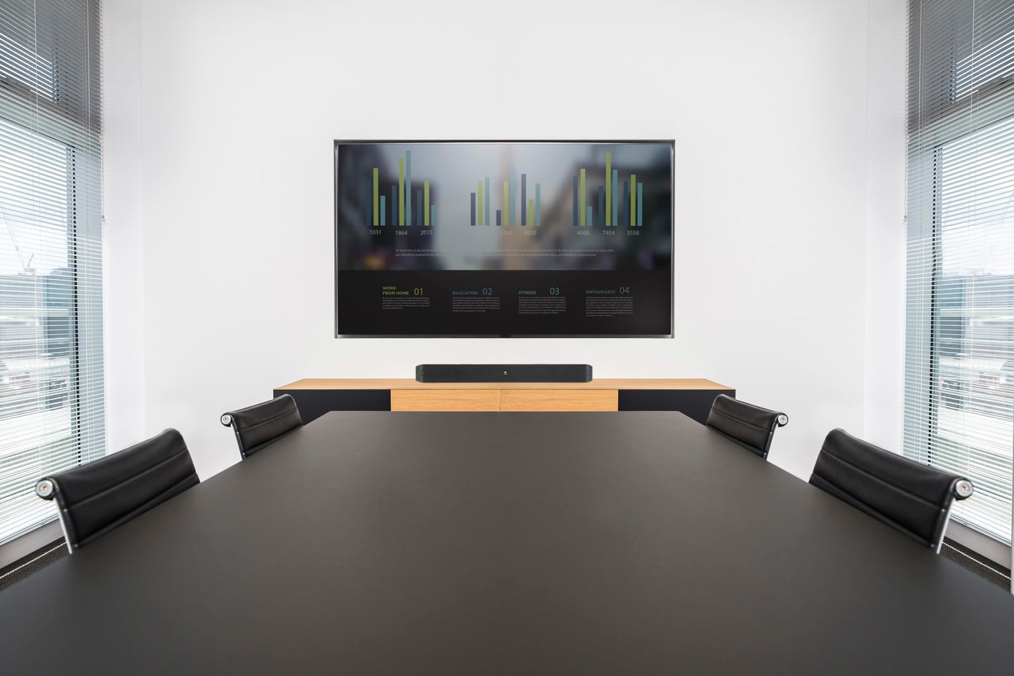JBL Professional PSB-2 Two Channel, Commercial-Grade Soundbar with HDMI & Bluetooth
